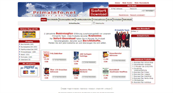 Desktop Screenshot of primainfo.net